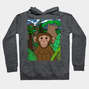 A Monkey In The Wild! Hoodie